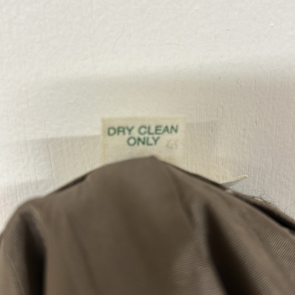 Vintage J. Crew Plaid Brown and Gray Women's sz 6 wool miniSkirt - Picture 6 of 6